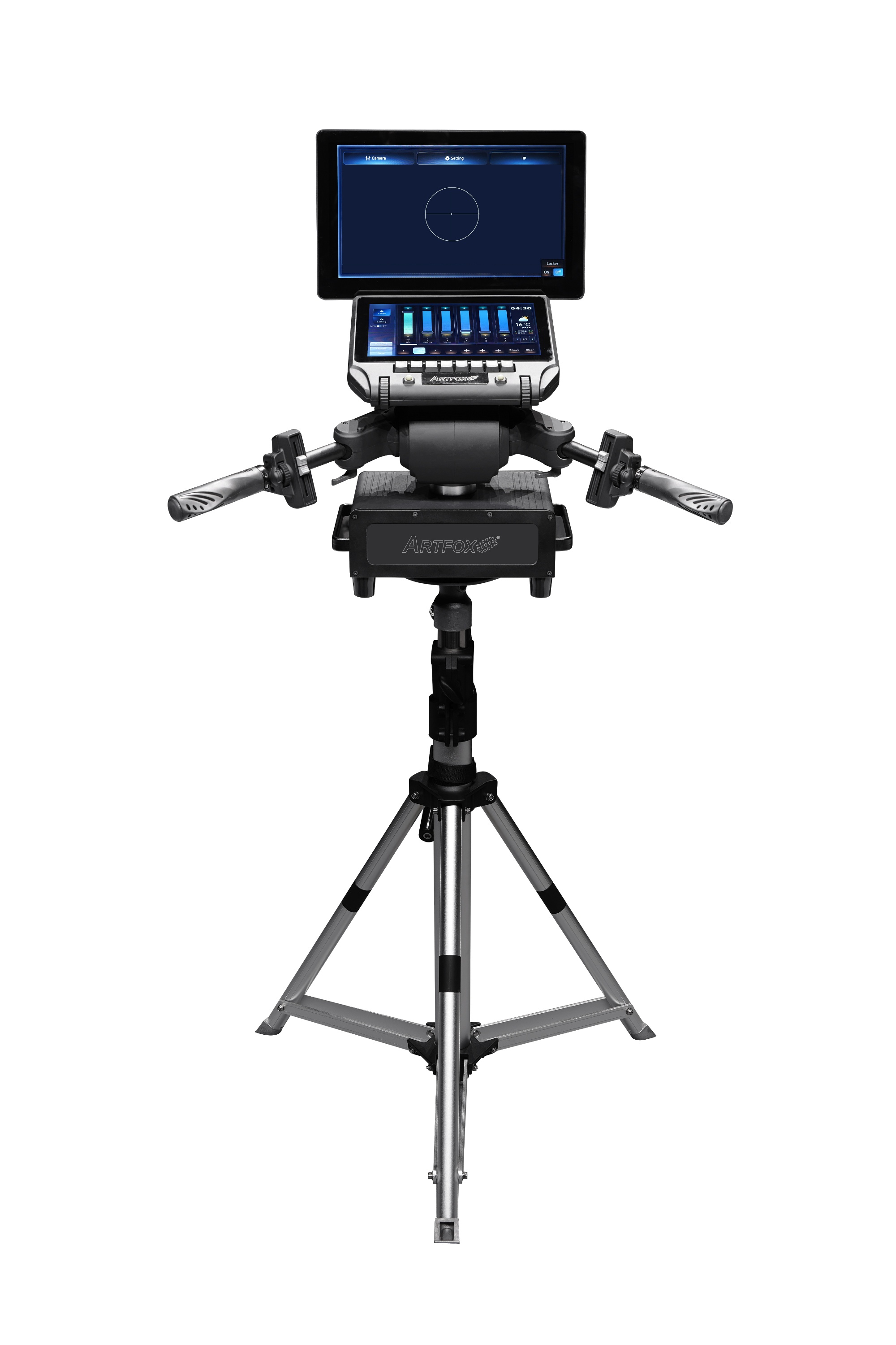 Follow Light:Track Control System with Camera, Touch screen, 1800w LED lamp, IP65